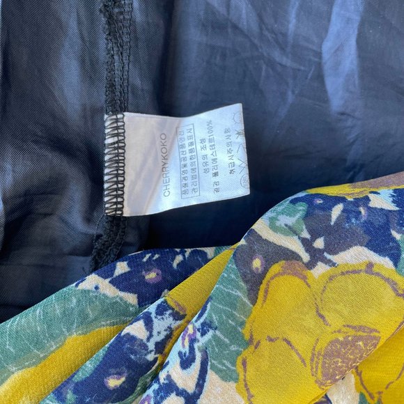 Cherrykoko floral midi skirt - Picture 6 of 7